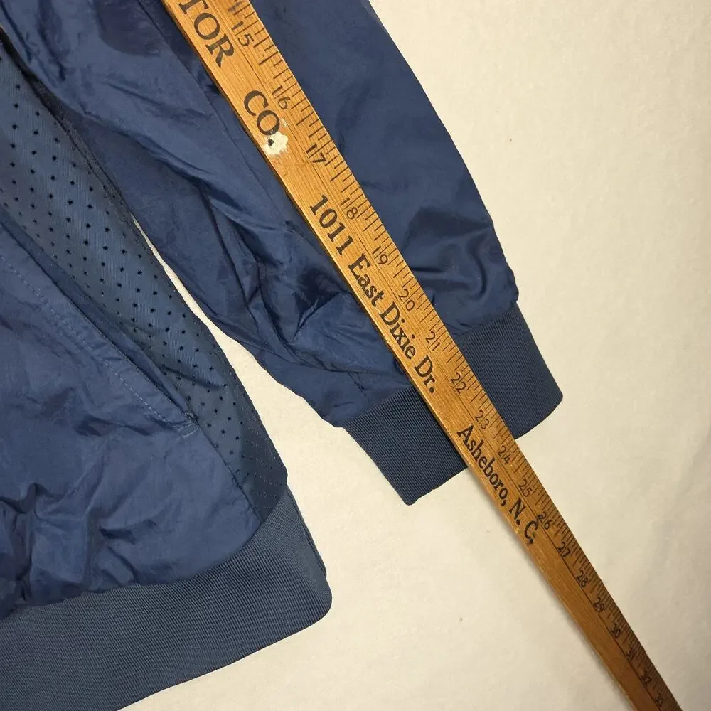 Nike Air Jordan Windbreaker Jacket Blue Size Large Mens Jacket Athletic Gym